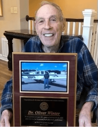 Oliver Salant Winter Obituary