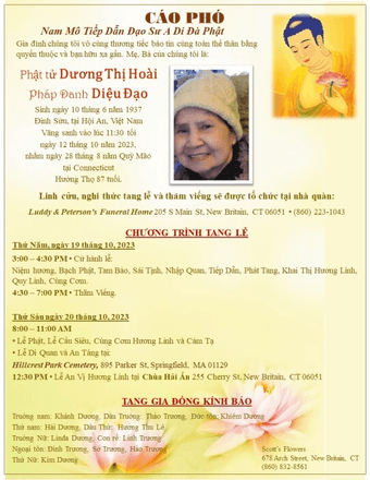 Hoai Duong Obituary